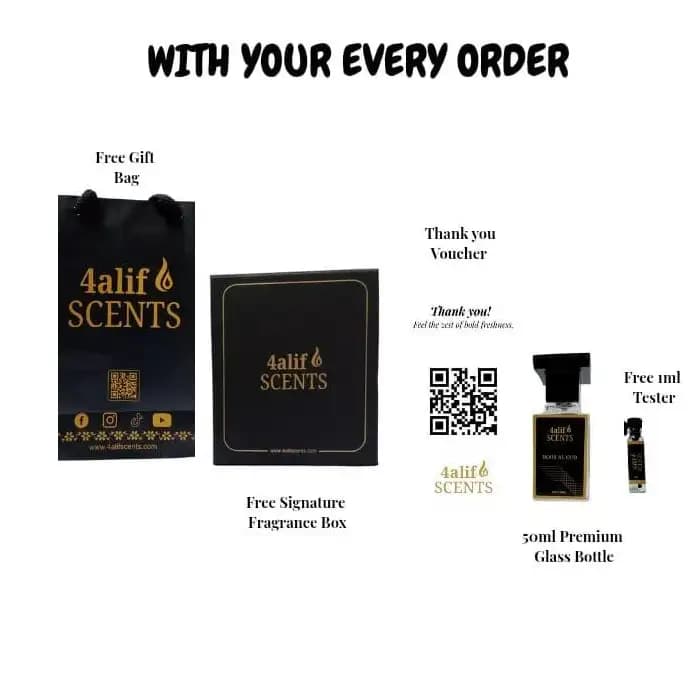 Long Lasting Fragrance Perfume - 4alif Scents