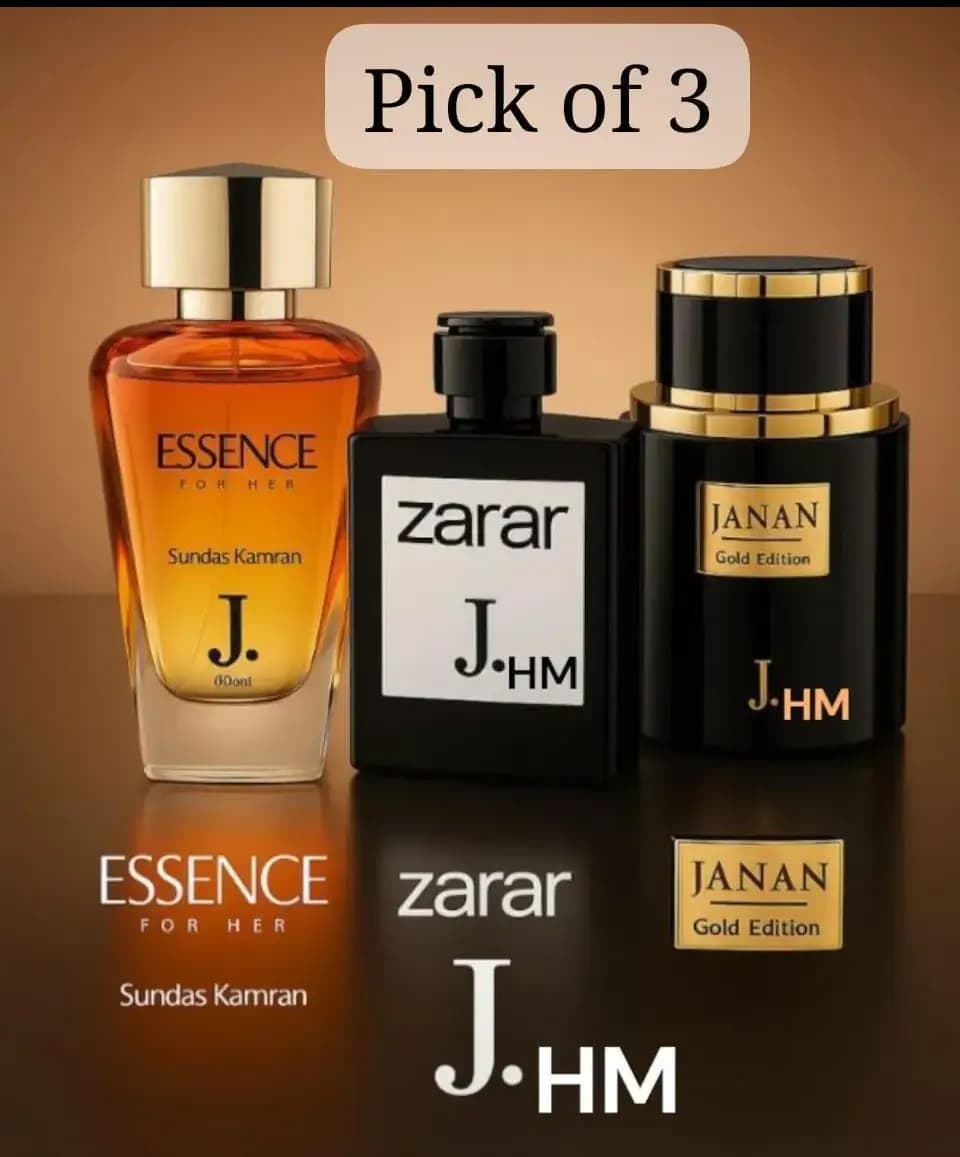 Pack of 3 perfume J. Janan zarar essence