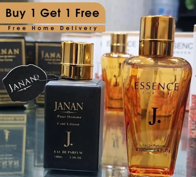 Janan & Essence Set - 2 Pcs of Long Lasting Fragrance