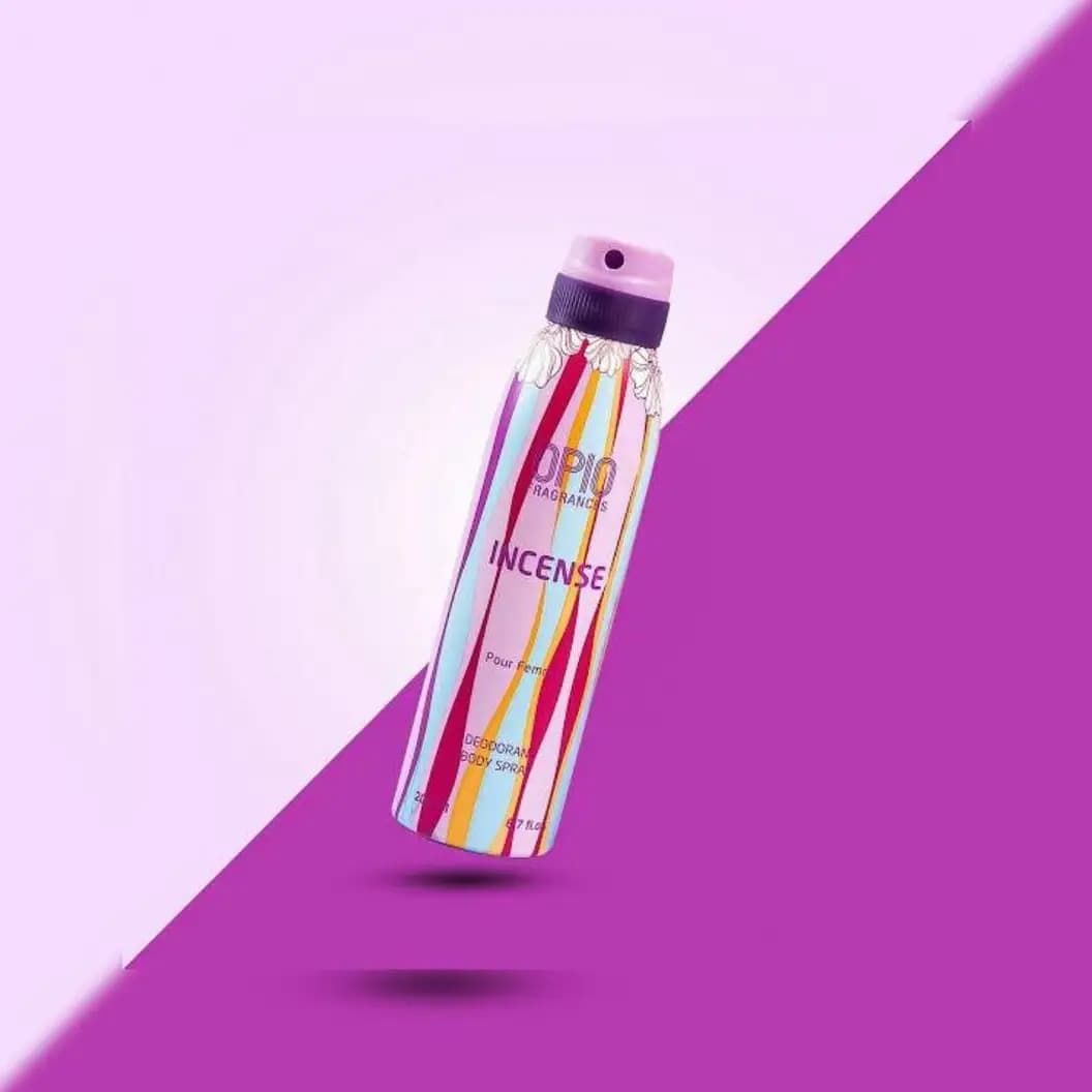 Opio Body Spray 200ml  Exotic, Long-Lasting Fragrance for a Mysterious & Alluring Aura