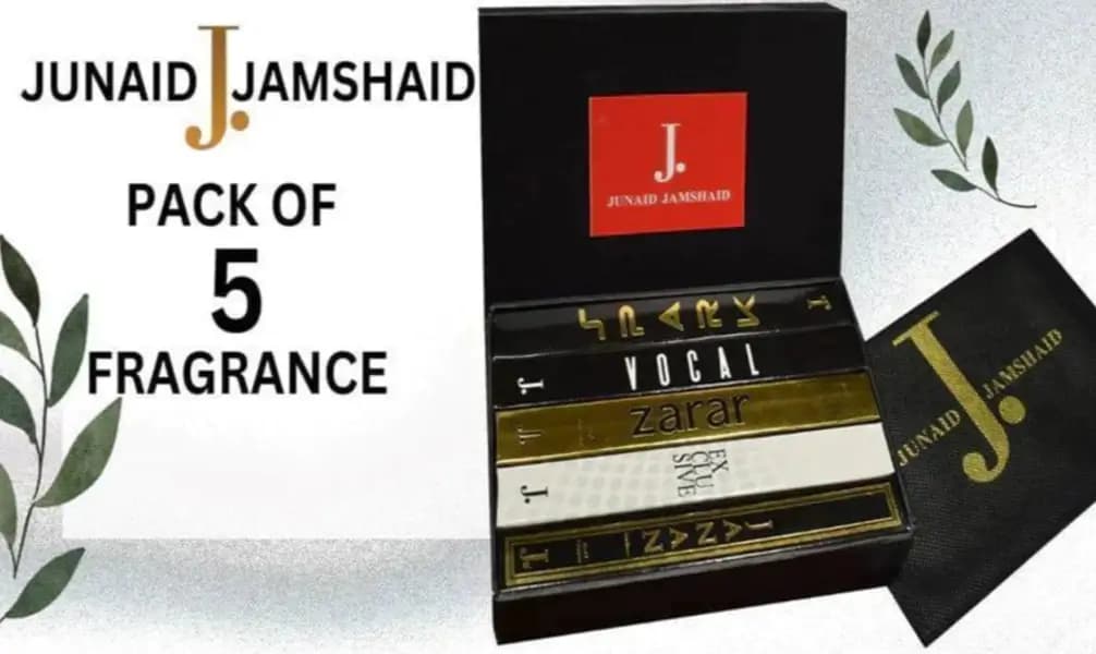 Long Lasting Men's Perfume Set - Pack Of 5