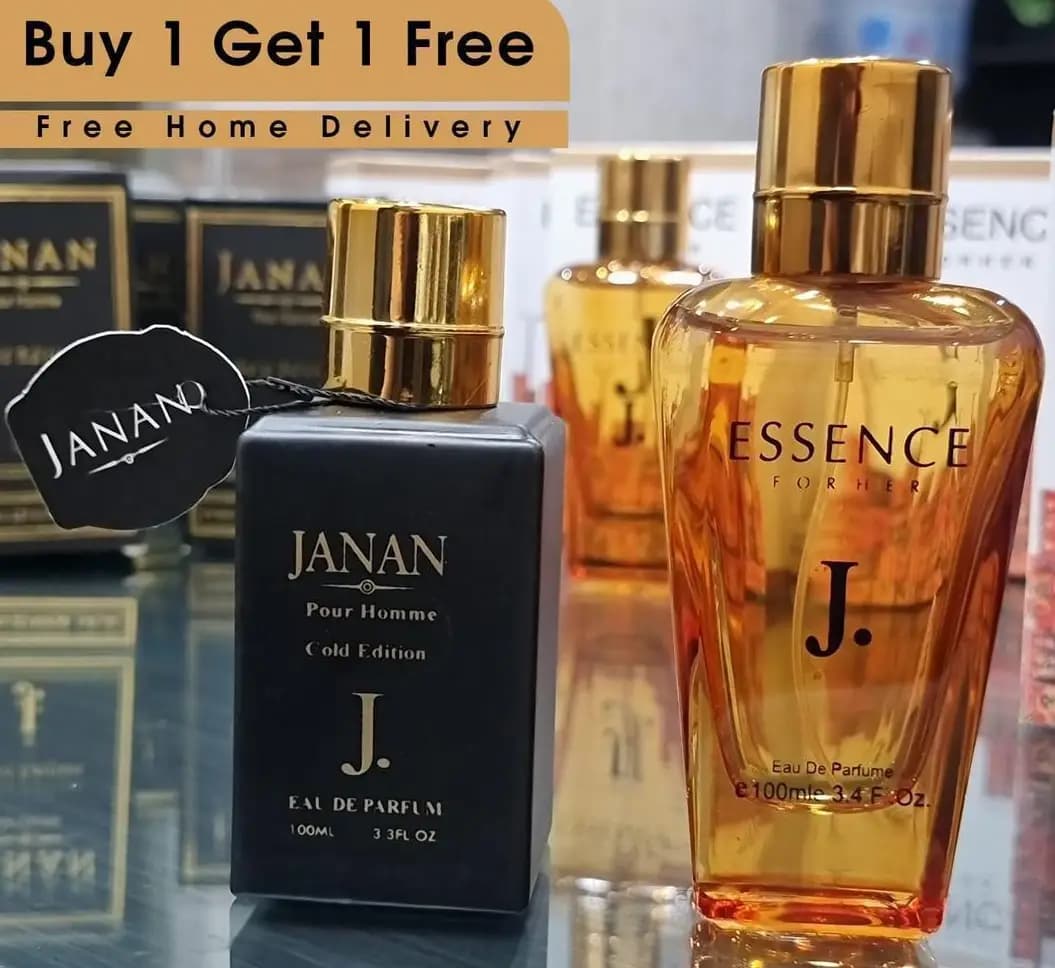 Janan & Essence Set - 2 Pcs of Long Lasting Fragrance
