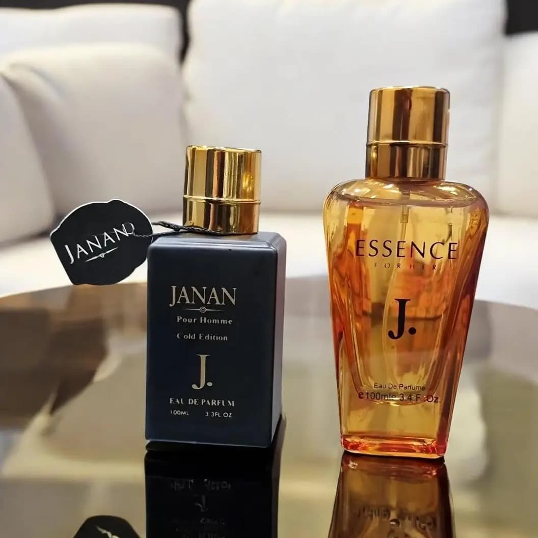 Janan & Essence Set - 2 Pcs of Long Lasting Fragrance