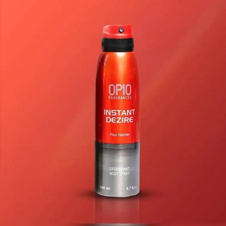 Opio Body Spray 200ml  Exotic, Long-Lasting Fragrance for a Mysterious & Alluring Aura