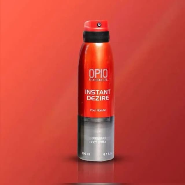 Opio Body Spray 200ml  Exotic, Long-Lasting Fragrance for a Mysterious & Alluring Aura