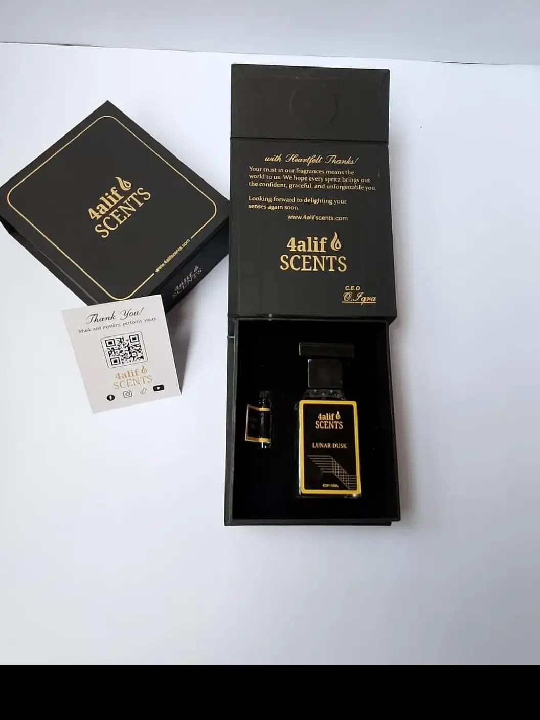 Long Lasting Fragrance Perfume - 4alif Scents
