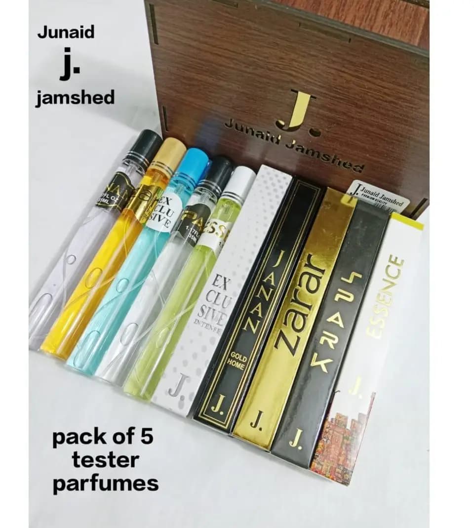 Long Lasting Fragrance Pocket Perfume - Pack Of 5
