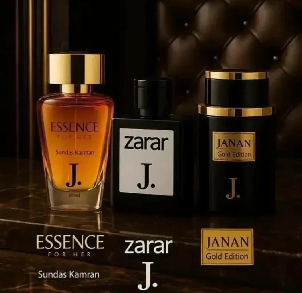 Unisex Perfume Set 3 Pieces J. By GB Premium Gift Pack