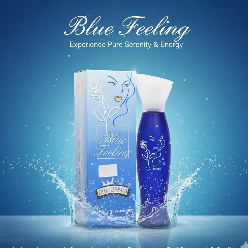 Blue Feeling: Eau de Parfum - Pure Refreshment & Elegance