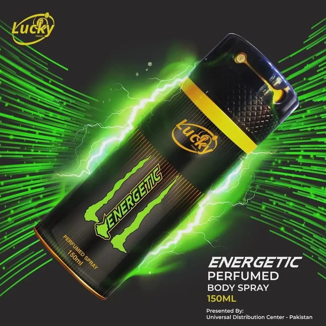 Lucky Energetic Body Spray 150ml