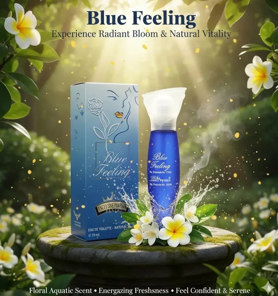 Blue Feeling: Eau de Parfum - Pure Refreshment & Elegance