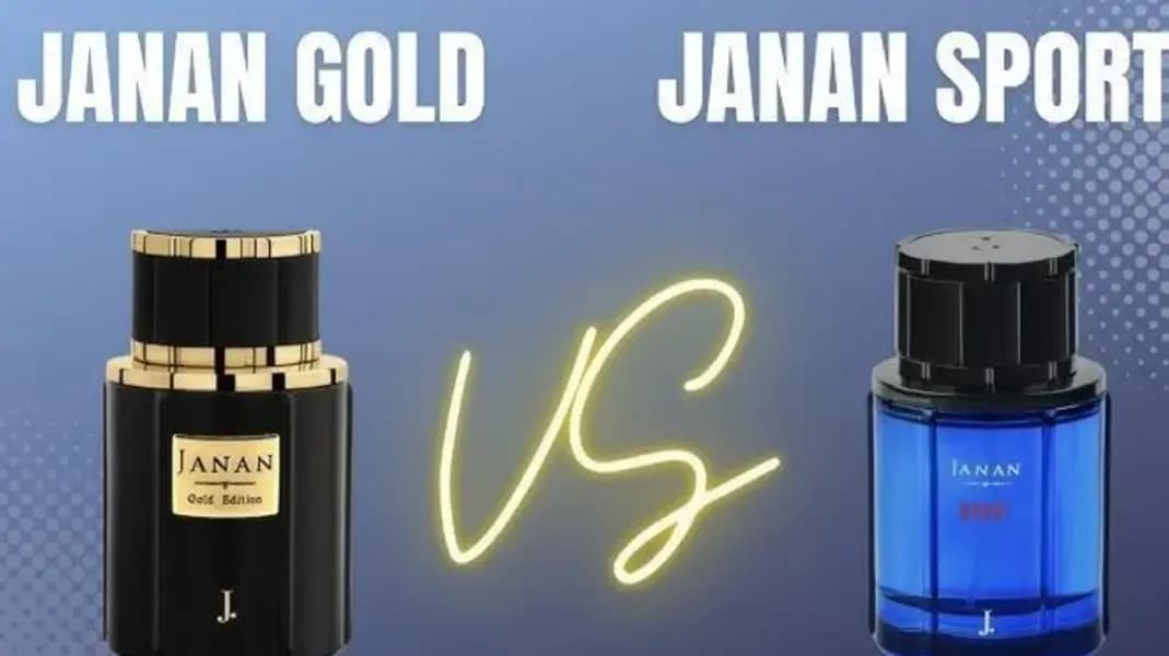 Pack of 2, Janan Gold + Janan Sport Long Lasting Fragrance Perfume