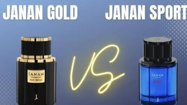 Pack of 2, Janan Gold + Janan Sport Long Lasting Fragrance Perfume