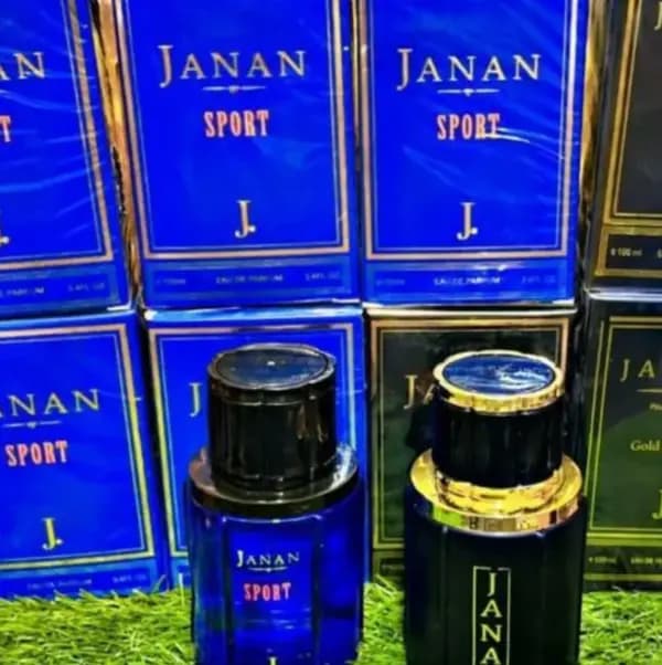 Pack of 2, Janan Gold + Janan Sport Long Lasting Fragrance Perfume