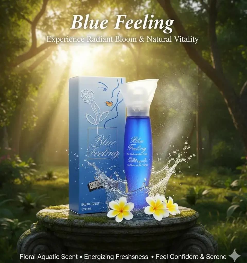 Blue Feeling: Eau de Parfum - Pure Refreshment & Elegance