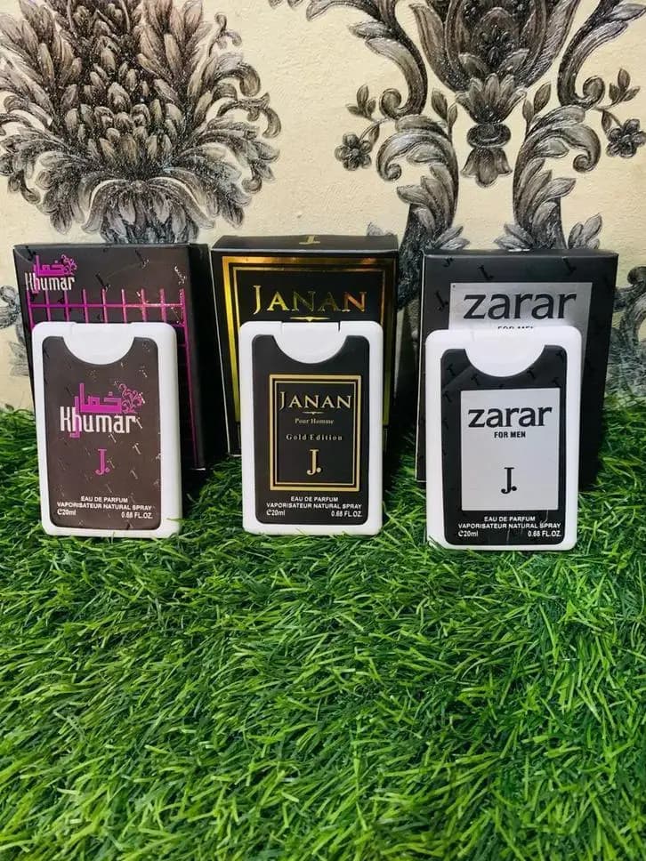 3 Pcs Pocket Perfume - 24 Hrs Sweat Resistance, Unisex Woody Fragrance