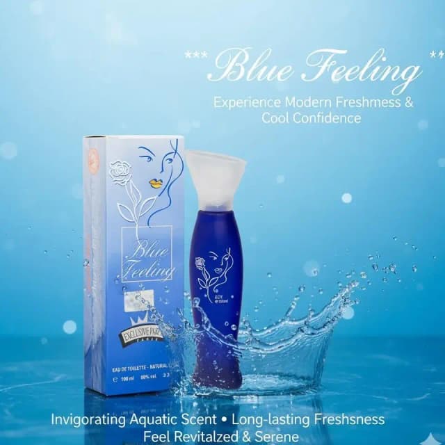 Blue Feeling: Eau de Parfum - Pure Refreshment & Elegance