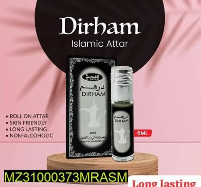 Alcohol-Free Unisex Perfume Attar Oil, 6 Ml