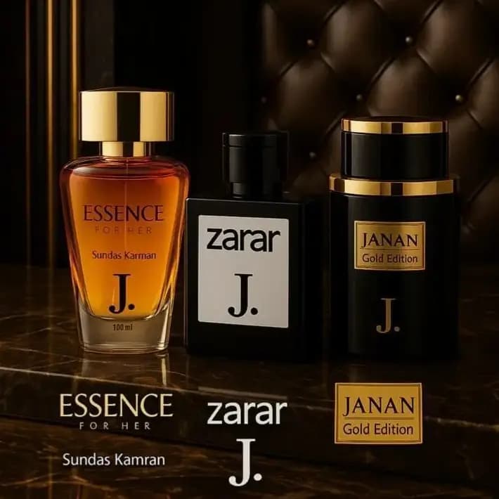Janan, Essense, Zarar - Pack Of 3 Perfumes
